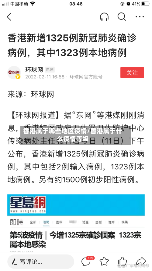 香港属于哪些地区疫情/香港属于什么疫情等级