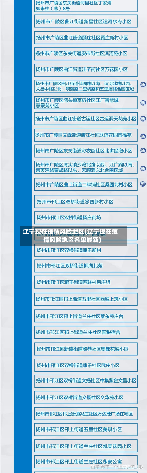辽宁现在疫情风险地区(辽宁现在疫情风险地区名单最新)-第2张图片