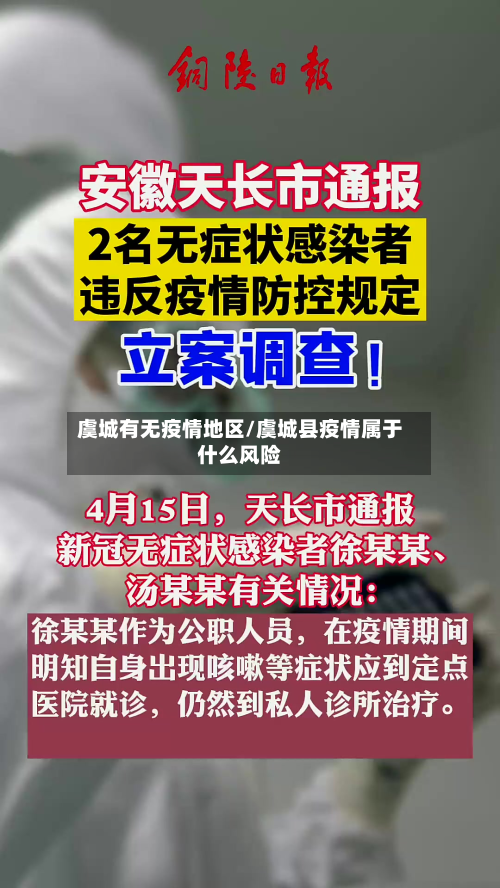 虞城有无疫情地区/虞城县疫情属于什么风险-第2张图片